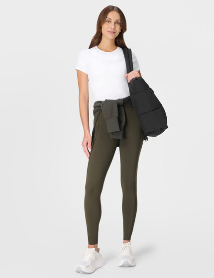 Sweaty Betty Power UltraSculpt High Waisted Gym Leggings - Nori Greenimages6- The Sports Edit