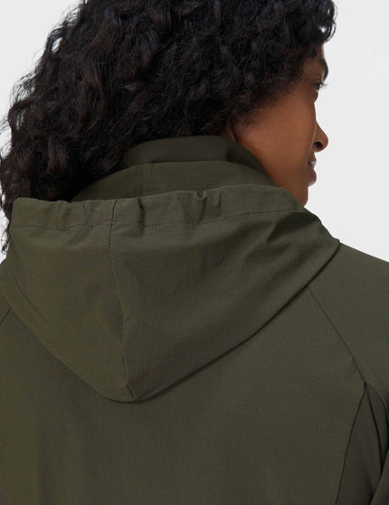 Sweaty Betty Pro Run Water Resistant Run Jacket - Nori Greenimages4- The Sports Edit