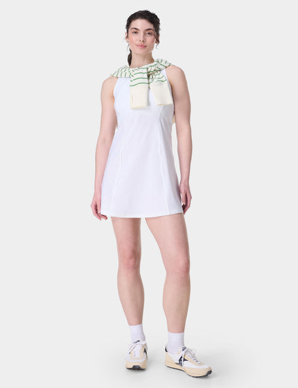Sweaty Betty Racket Tennis Dress - Whiteimages5- The Sports Edit