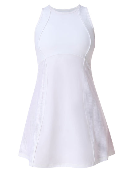 Sweaty Betty Racket Tennis Dress - Whiteimages6- The Sports Edit
