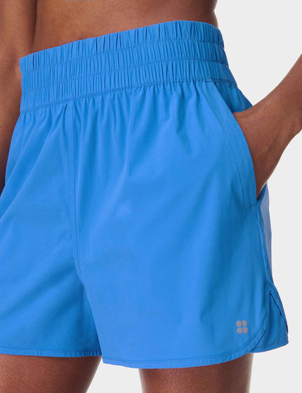 Sweaty Betty Relay Shell Shorts - Tidal Blueimages3- The Sports Edit