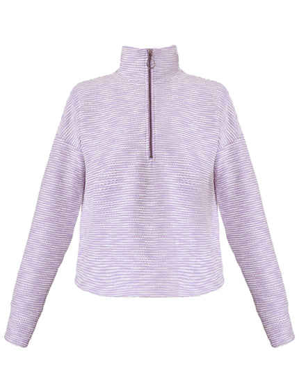 Sweaty Betty Rest Up Half Zip Pullover - Lily Purpleimages6- The Sports Edit