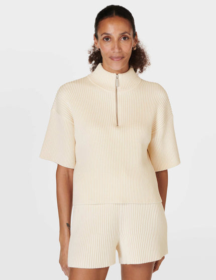 Sweaty Betty Retreat Rib Sweater - Studio Whiteimages1- The Sports Edit