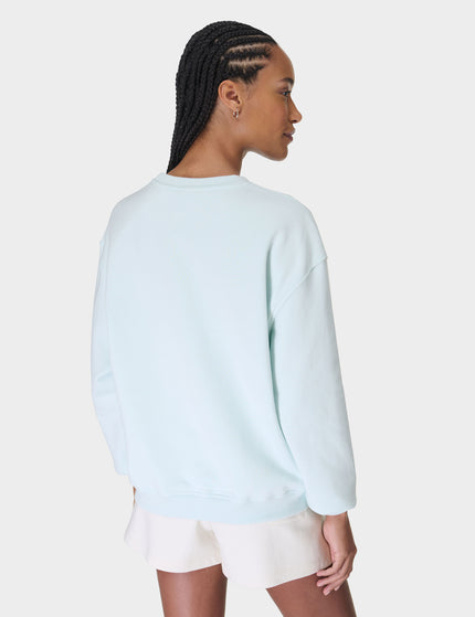 Sweaty Betty Revive Crew Neck Sweatshirt - Day Break Blueimages2- The Sports Edit