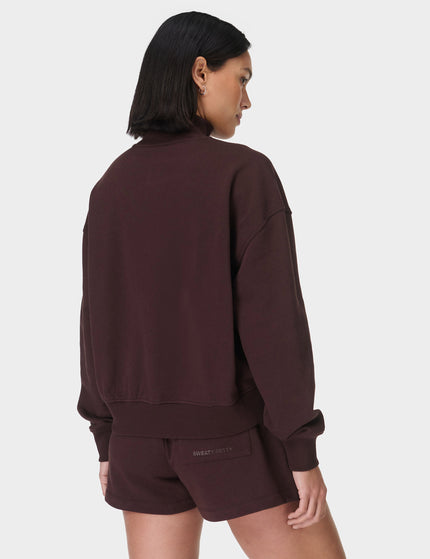 Sweaty Betty Revive Crop Half Zip - Sable Brownimages2- The Sports Edit