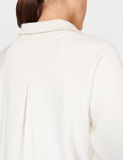 Sweaty Betty Revive Rib Half Zip Pullover - Lily Whiteimages5- The Sports Edit