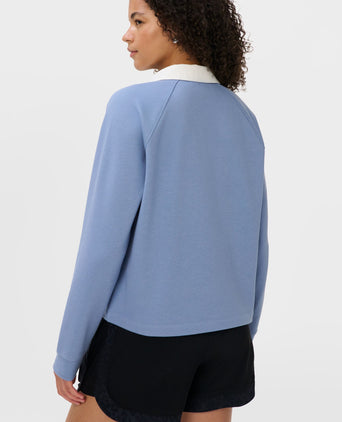 Revive Rugby Sweatshirt - Faded Blue