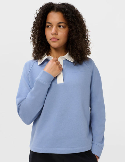 Sweaty Betty Revive Rugby Sweatshirt - Faded Blueimages4- The Sports Edit
