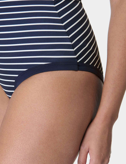 Sweaty Betty Riviera Swimsuit - Blue Coastal Stripeimages4- The Sports Edit