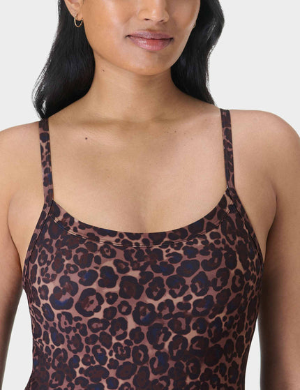 Sweaty Betty Riviera Swimsuit - Blue Pop Wild Leopard Printimages3- The Sports Edit
