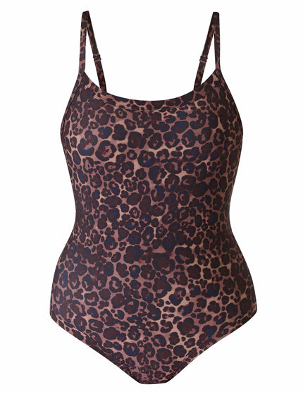 Sweaty Betty Riviera Swimsuit - Blue Pop Wild Leopard Printimages6- The Sports Edit