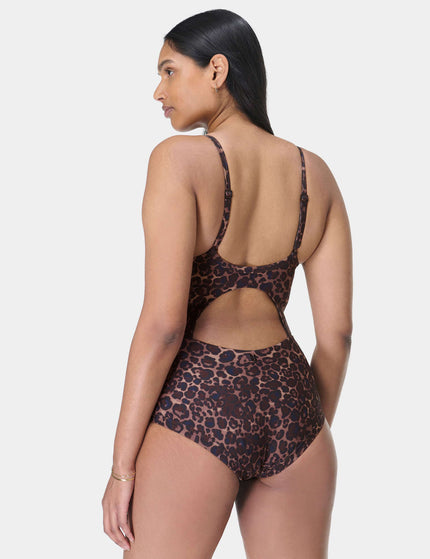 Sweaty Betty Riviera Swimsuit - Blue Pop Wild Leopard Printimages2- The Sports Edit