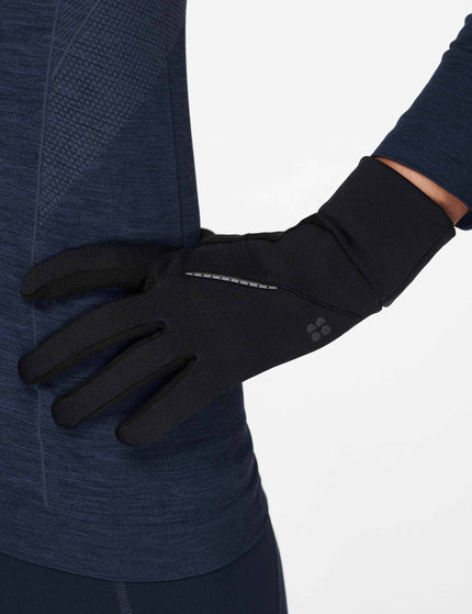 Sweaty Betty Run Gloves - Blackimages5- The Sports Edit