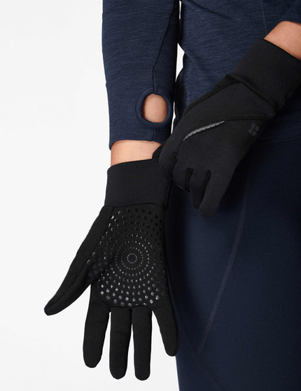 Sweaty Betty Run Gloves - Blackimages3- The Sports Edit