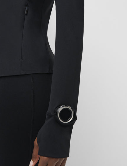 Sweaty Betty Runner's High Bonded Half Zip - Blackimages5- The Sports Edit