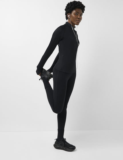 Sweaty Betty Runner's High Bonded Half Zip - Blackimages6- The Sports Edit