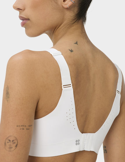 Sweaty Betty Runner's High High Support Sports Bra - Whiteimages3- The Sports Edit