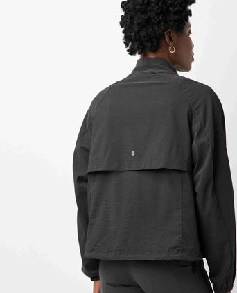Runner's High Reflective Shell Jacket - Black Reflective