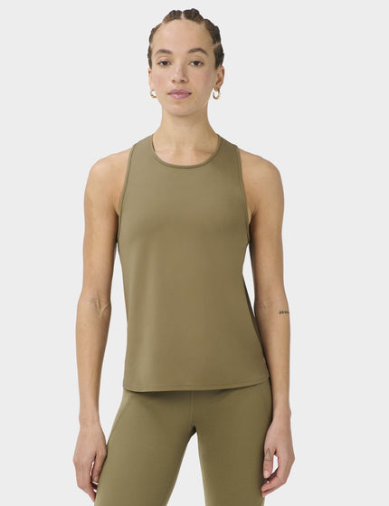 Sweaty Betty Runner's High Tank - Khaki Brownimages1- The Sports Edit