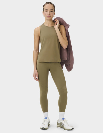 Sweaty Betty Runner's High Tank - Khaki Brownimages6- The Sports Edit