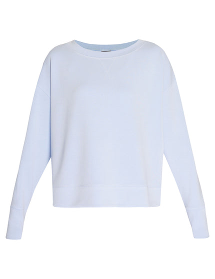 Sweaty Betty Sand Wash CloudWeight Pullover - Breeze Blueimages6- The Sports Edit