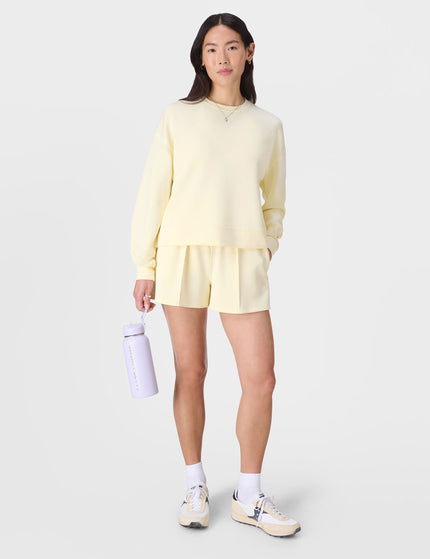 Sweaty Betty Sand Wash CloudWeight Sweatshirt - Buttercream Yellowimages5- The Sports Edit