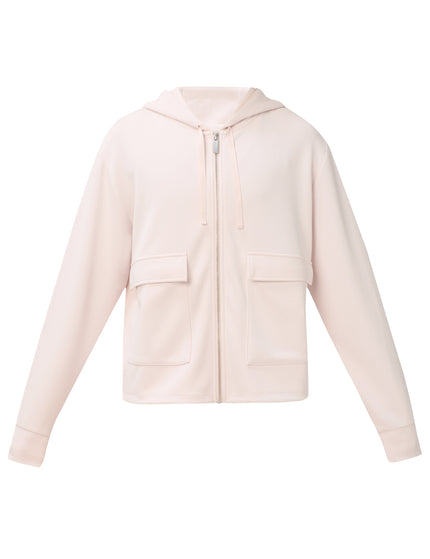Sweaty Betty Sand Wash Crop Hoodie - Sundust Pinkimages6- The Sports Edit