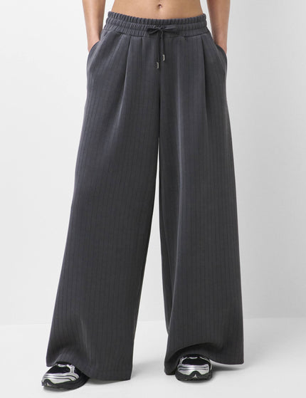 Sweaty Betty Sand Wash Pin Stripe Track Pant - Soot Greyimages1- The Sports Edit