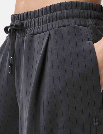 Sweaty Betty Sand Wash Pin Stripe Track Pant - Soot Greyimages3- The Sports Edit