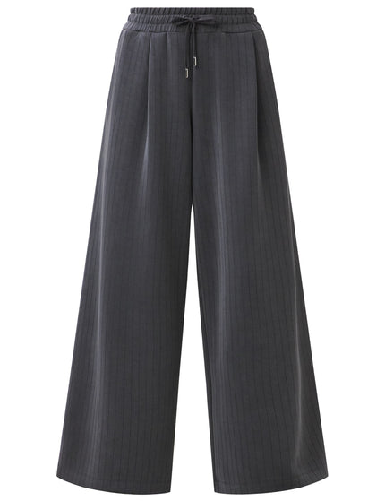 Sweaty Betty Sand Wash Pin Stripe Track Pant - Soot Greyimages5- The Sports Edit