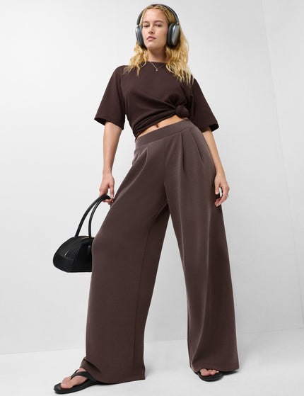 Sweaty Betty Sand Wash Wide Leg Trousers - Espresso Brownimages4- The Sports Edit