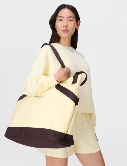 Sweaty Betty SB Canvas Bucket Bag - Buttercream Yellowimages8- The Sports Edit
