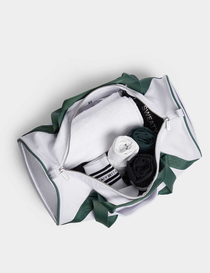 Sweaty Betty SB Canvas Duffel Bag - Glade Greenimages3- The Sports Edit