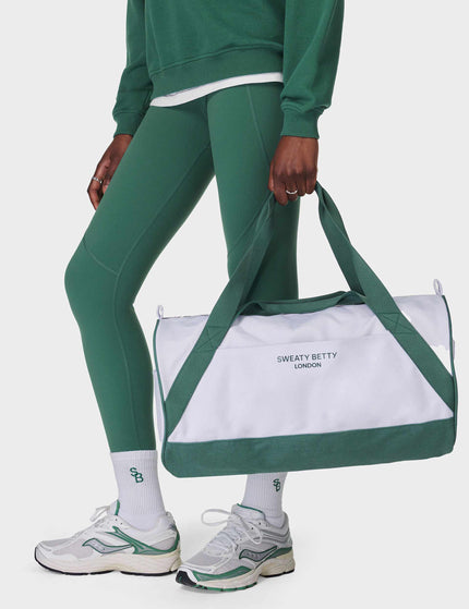 Sweaty Betty SB Canvas Duffel Bag - Glade Greenimages4- The Sports Edit