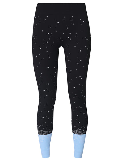 Sweaty Betty Snowflake Base Layer Legging - Blue Snowflake Jacquardimages6- The Sports Edit