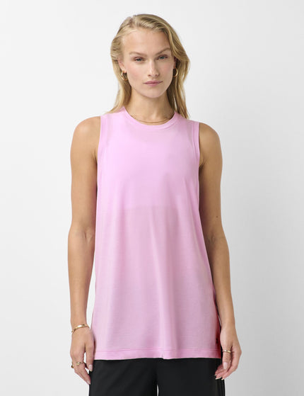Sweaty Betty Soft Flow Studio Longline Tank - Lilac Pinkimages1- The Sports Edit