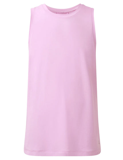 Sweaty Betty Soft Flow Studio Longline Tank - Lilac Pinkimages5- The Sports Edit
