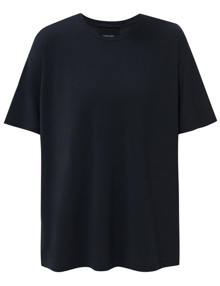 Sweaty Betty Soft Flow Studio Longline Tee - Blackimages5- The Sports Edit