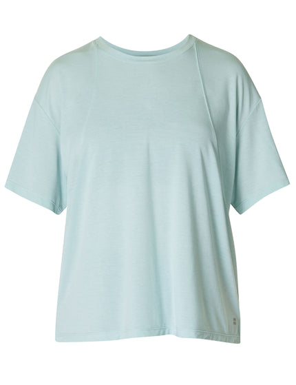 Sweaty Betty Soft Flow Studio T-Shirt - Muted Teal Blueimages8- The Sports Edit