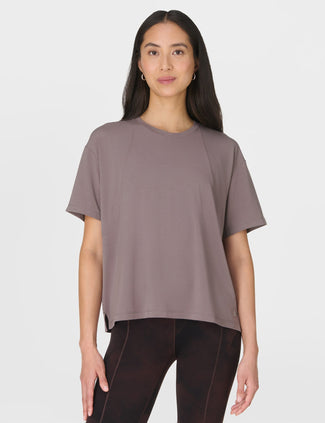 Soft Flow Studio T-Shirt - Grounded Brown
