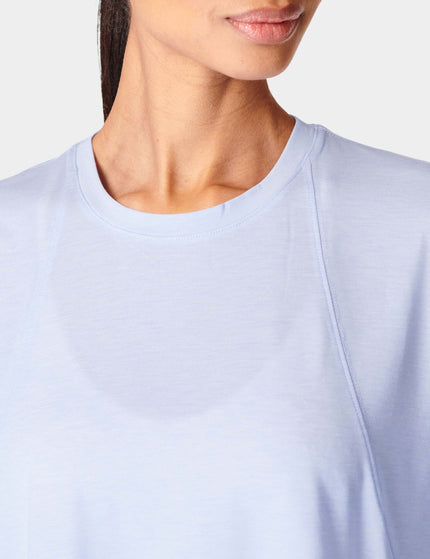 Sweaty Betty Soft Flow Studio T-Shirt - Salt Blueimages4- The Sports Edit