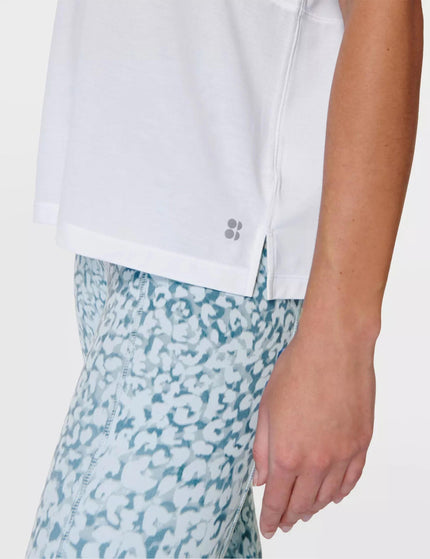 Sweaty Betty Soft Flow Studio T-Shirt - Whiteimages4- The Sports Edit