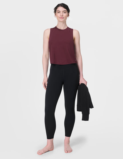 Sweaty Betty Soft Flow Studio Twist Back Vest - Garnet Redimages6- The Sports Edit
