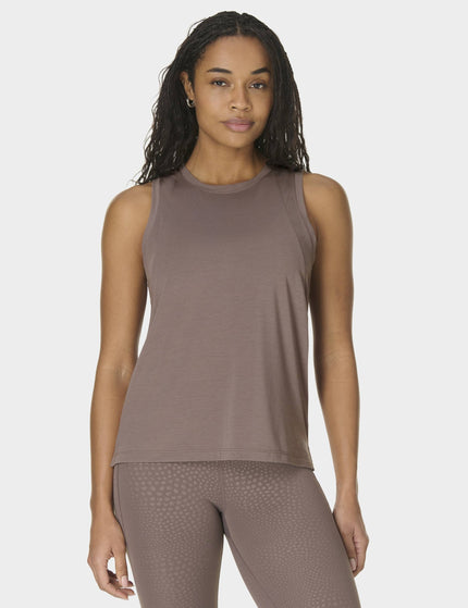 Sweaty Betty Soft Flow Studio Vest - Taupe Brownimages1- The Sports Edit