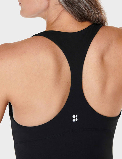 Sweaty Betty Soft Sculpt Sleek Racerback Tank - Blackimages4- The Sports Edit