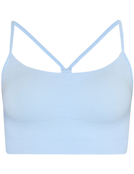 Sweaty Betty Spirit Restored Yoga Bra - Breeze Blueimages6- The Sports Edit