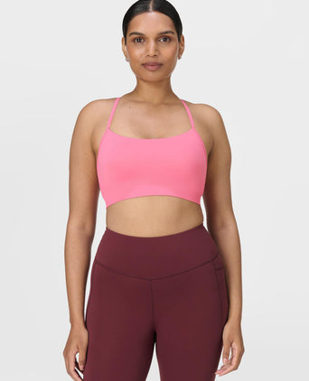 Spirit Restored Yoga Bra - Lollipop Pink