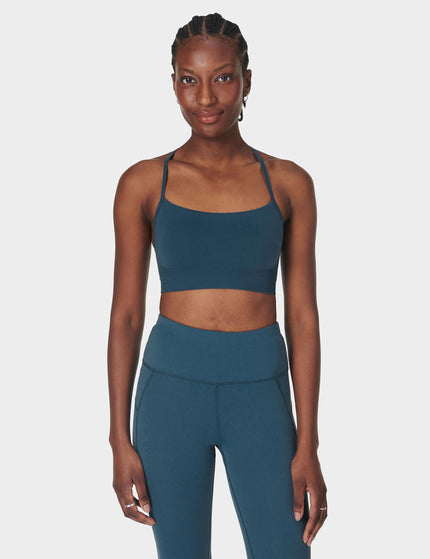 Sweaty Betty Spirit Restored Yoga Bra - Subdued Blueimages1- The Sports Edit