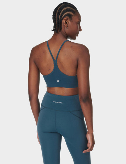 Sweaty Betty Spirit Restored Yoga Bra - Subdued Blueimages2- The Sports Edit