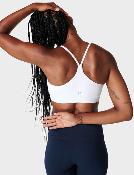 Sweaty Betty Spirit Restored Yoga Bra - Whiteimages2- The Sports Edit